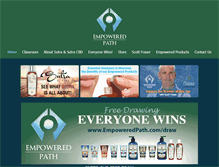 Tablet Screenshot of empoweredpath.com